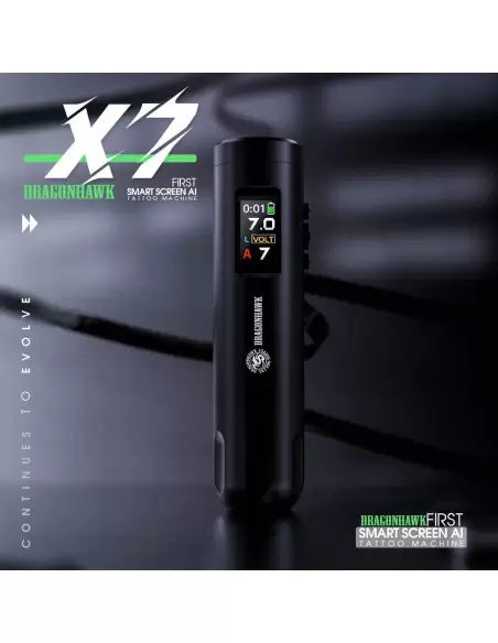 Dragonhawk Mast X7 Kablosuz Pen Dövme Makinesi