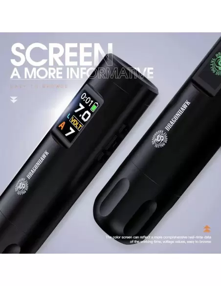 Dragonhawk Mast X7 Kablosuz Pen Dövme Makinesi