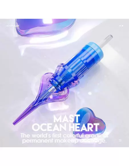 Mast Ocean Heart 1005F 5 Flat 0.30mm Kalıcı Makyaj İğnesi