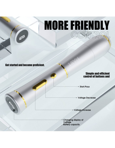 Mast P40 Kablosuz Kalıcı Makyaj Cihazı Gold