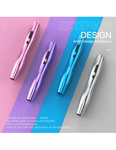 Mast P20 Çift Bataryalı Kablosuz Kalıcı Makyaj Cihazı Gümüş