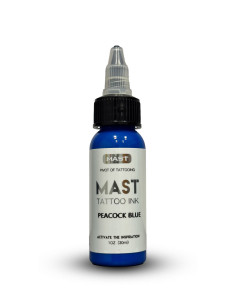 Mast Peacock Blue Dövme Boyası 1oz 30ml
