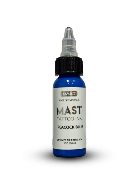 Mast Peacock Blue Dövme Boyası 1oz 30ml