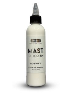 4oz Mast High White Dövme Boyası 120ml