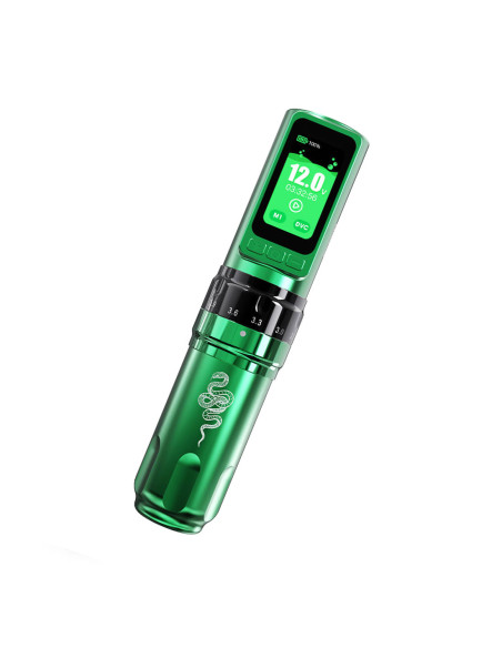 Dragonhawk Mast Fold Pro Year of Snake Edition Çift Bataryalı Çift Grip Kablosuz Pen Dövme Makinesi