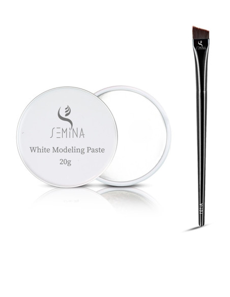 Semina White Modeling Paste ve Fırça