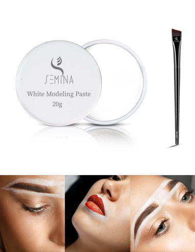 Semina White Modeling Paste ve Fırça