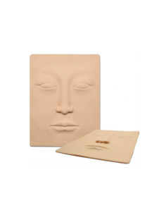 Kalıcı Makyaj 3D Yüz Kabartmalı Lateks Çalışma Derisi 1 Adet