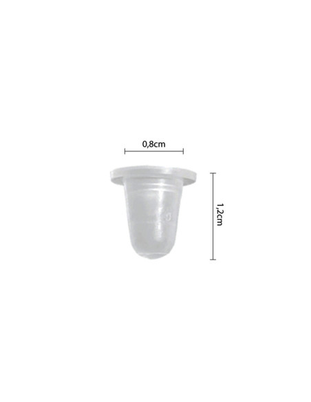 Yumuşak Silikon Pigment Boya Kabı Küçük Boy Pota 100 Adet