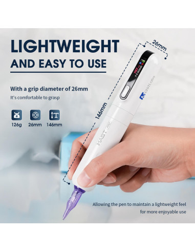 Mast Y22 Pro Kablosuz Kalıcı Makyaj Cihazı Beyaz